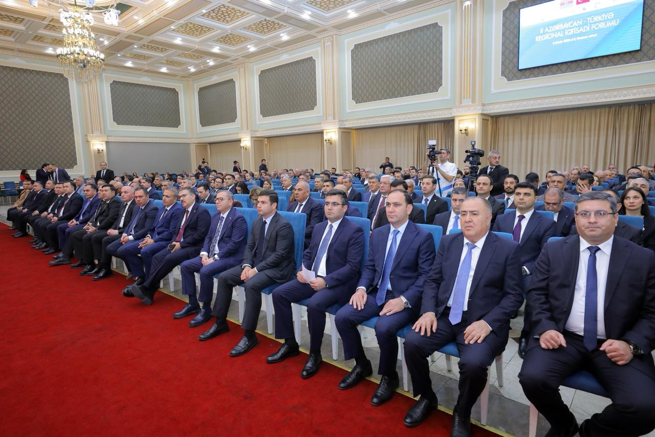 Naxçıvanda 2-ci Azərbaycan-Türkiyə regional iqtisadi forumu keçirilib
