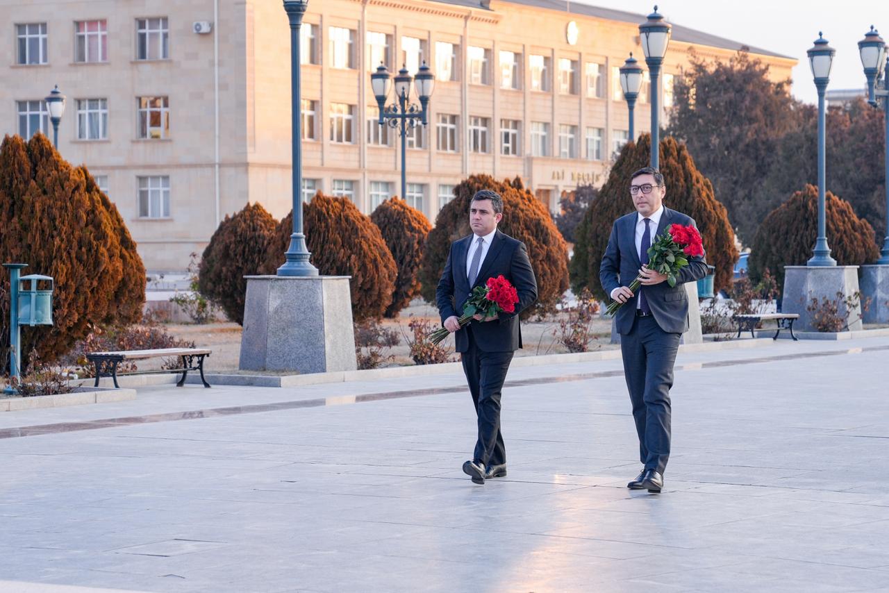 Gənclər və idman naziri Naxçıvana səfər edib