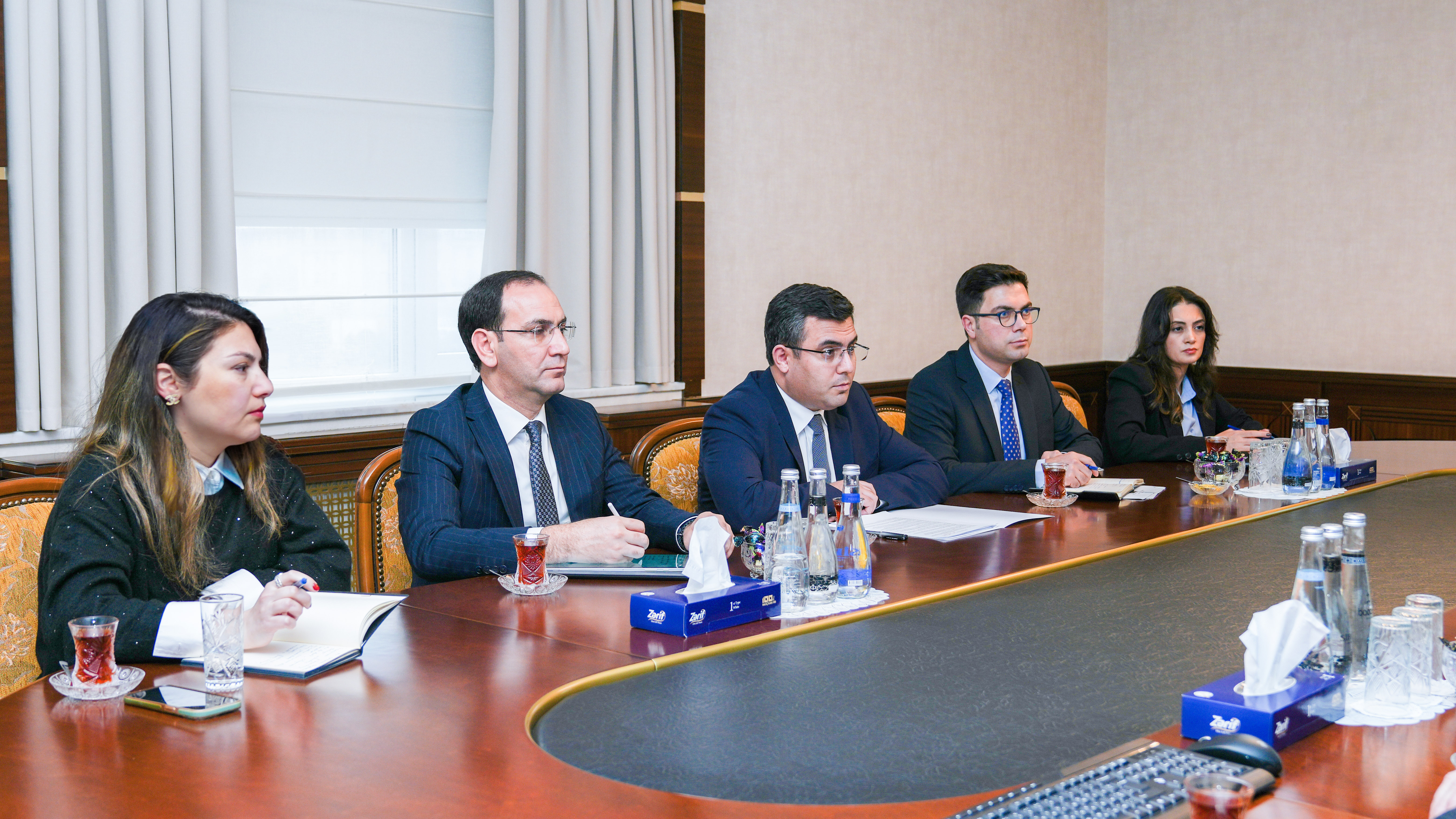 Səlahiyyətli nümayəndə Böyük Britaniya nümayəndə heyəti ilə görüşüb