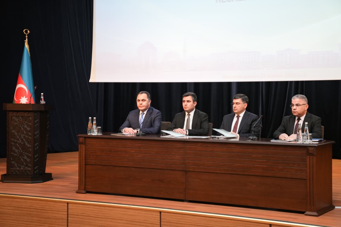 “2025-ci ildə Naxçıvan şəhərinin sosial-iqtisadi inkişafının yekunları və qarşıda duran vəzifələr”ə həsr olunmuş hesabat tədbiri keçirilib