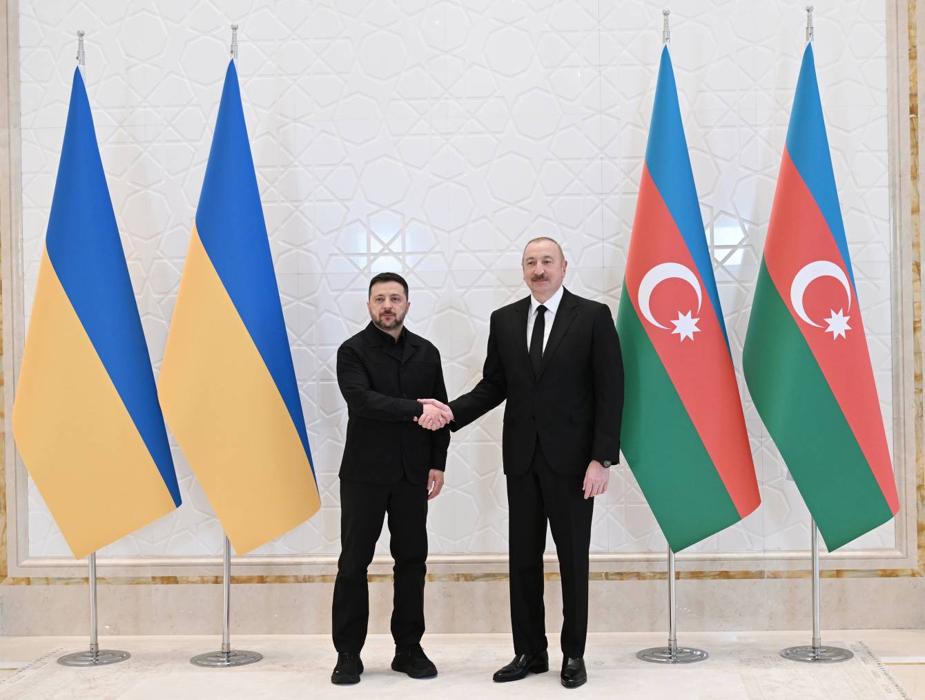 Ukrayna Prezidenti Volodimir Zelenski Azərbaycanda işgüzar səfərdədir