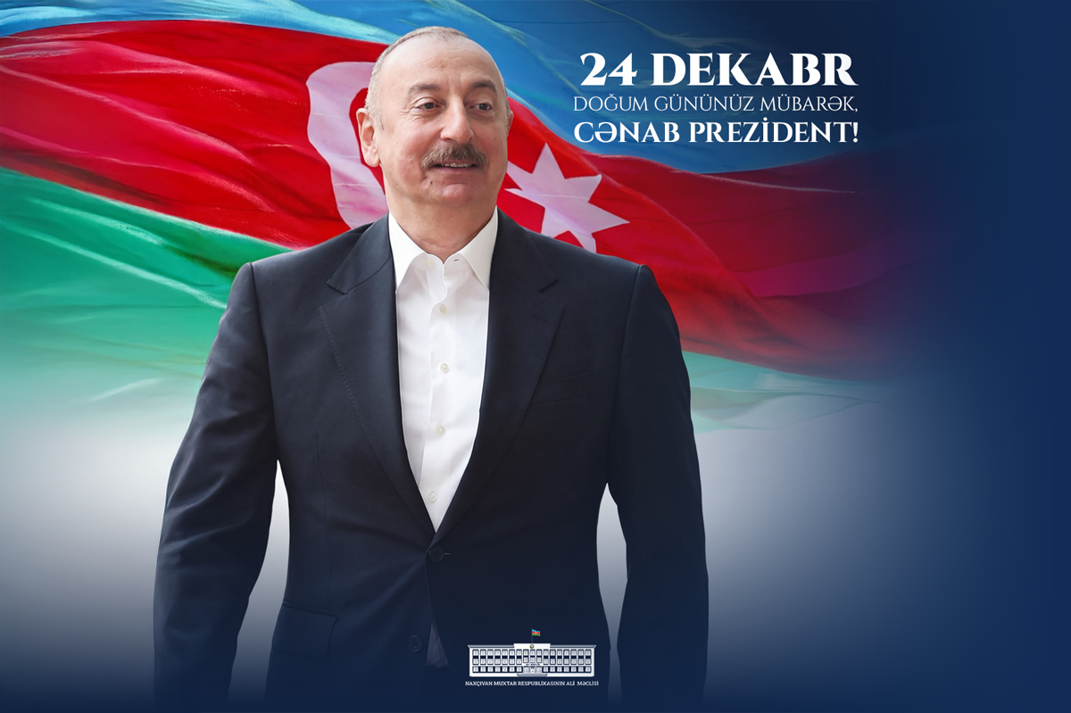 Cənab Prezident, doğum gününüz mübarək!
