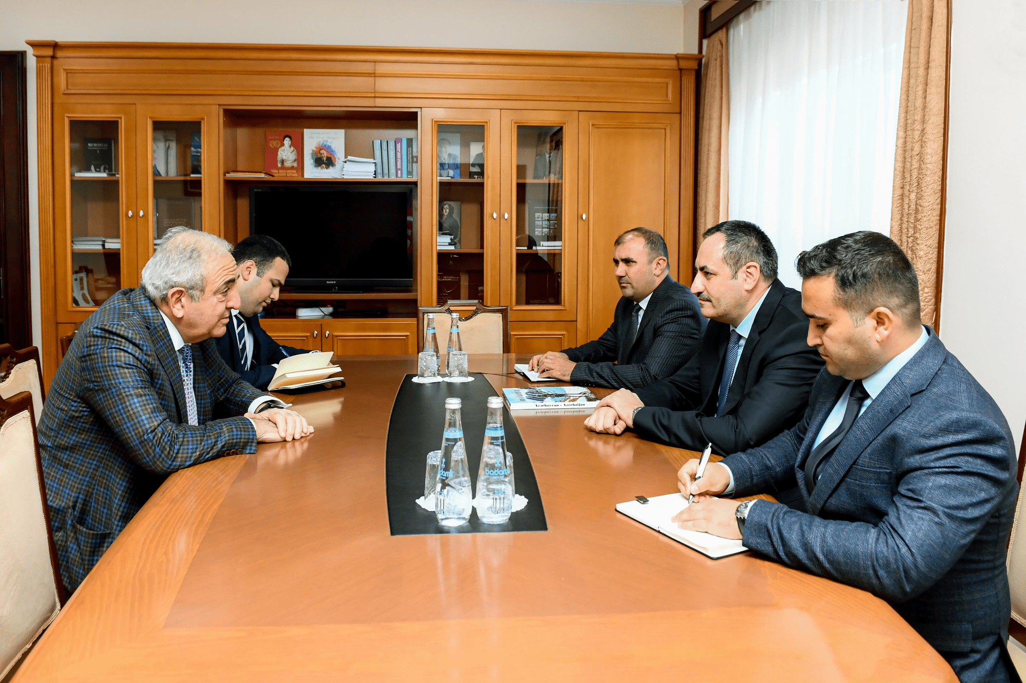 Meeting with the Secretary General of the Parliamentary Assembly of the Black Sea Economic Cooperation Organisation held in the Ali Majlis